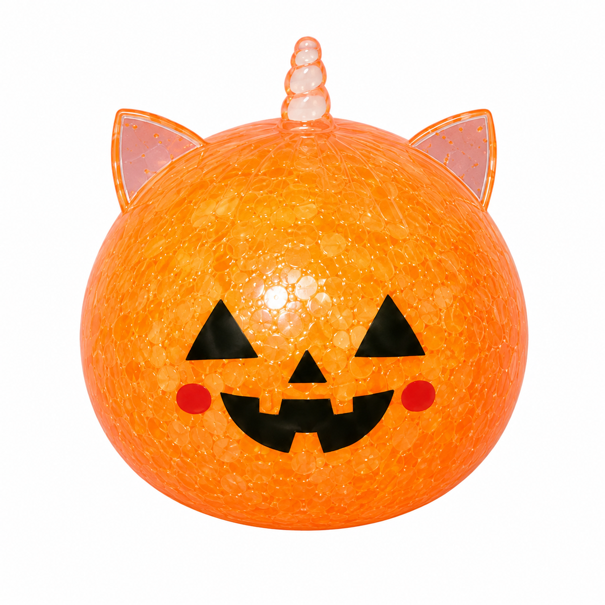 Halloween Mystery Squishy Blind Box Glitter Fidget Toy Cute Pumpkin Skull Eyeball Squeeze Ball Stress Relief Sensory Toy Party Favors For Kids Boys Girls Trick Or Treat Gift Spooky Desk Accessory Random Styles