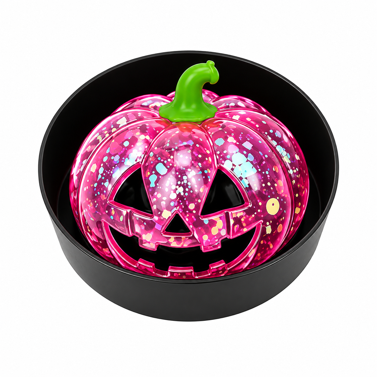 Halloween Mystery Squishy Blind Box Glitter Pumpkin Squeeze Ball Stress Relief Sensory Toy For Kids Boys Girls Trick Or Treat Party Favors Desk Accessory Random Styles