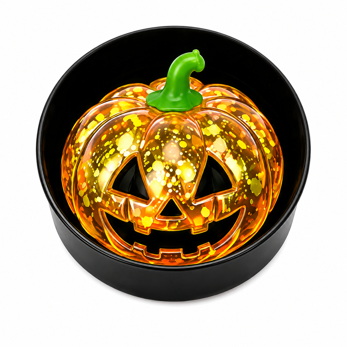 Halloween Mystery Squishy Blind Box Glitter Pumpkin Squeeze Ball Stress Relief Sensory Toy For Kids Boys Girls Trick Or Treat Party Favors Desk Accessory Random Styles