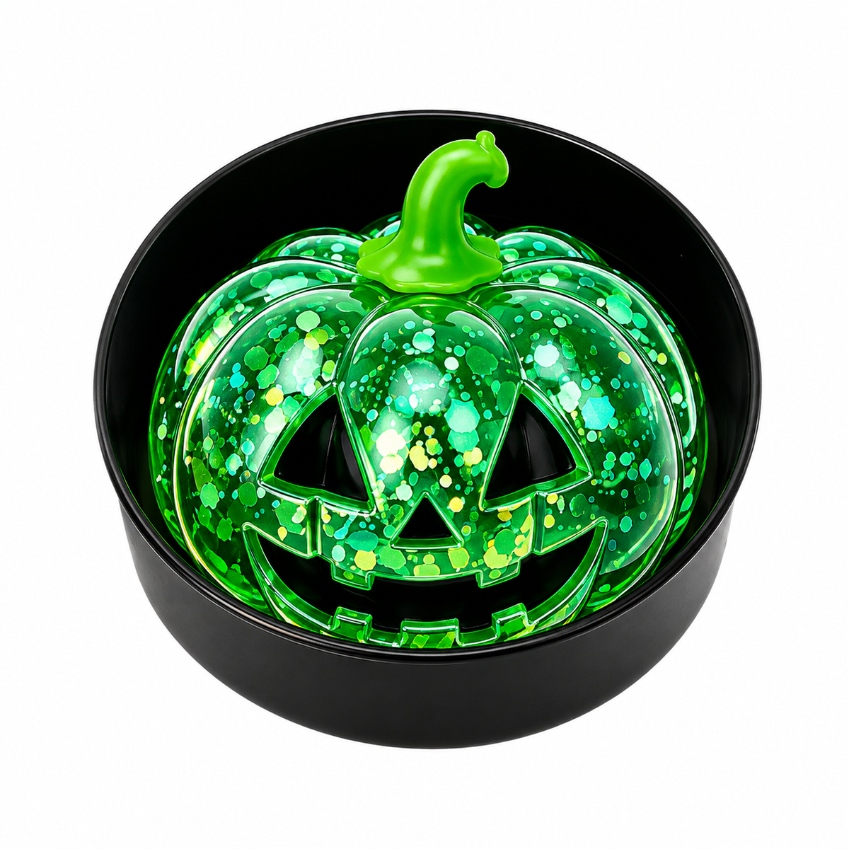 Halloween Mystery Squishy Blind Box Glitter Pumpkin Squeeze Ball Stress Relief Sensory Toy For Kids Boys Girls Trick Or Treat Party Favors Desk Accessory Random Styles